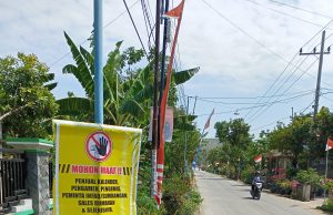 Warga Jabon, Balong Ponorogo Pasang Banner Larangan Pengemis dan Peminta Sumbangan dari Luar Daerah