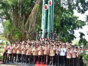 Peringati Hari Pramuka ke 64, Dandim Ponorogo Pimpin Ziarah Rombongan