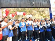 Merdeka Run di Monumen Reog, Menko AHY Terpesona Ikon Ponorogo: Dorong Percepatan Insfrastruktur