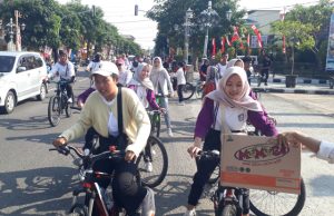 Sepeda Santai Hingga Bakti Sosial, Semarak HUT Ke-46 SMAN 2 Ponorogo