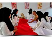 SMKN 2 Ponorogo Turut Sukseskan Rekor MURI Pengibaran Merah Putih 14,9 Km HUT Ke-80 RI