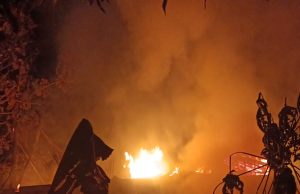 Lalai Bakar Sampah, Dapur Rumah Warga Wringinanom, Sambit Ponorogo Ludes Terbakar