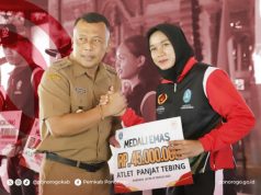 Bupati Ponorogo Serahkan Bonus Rp 45 Juta Atlet Peraih Emas di Porprov