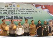 Sinergi Hebat Bupati Ponorogo & Kapolres Dukung Swasembada Pangan: 1 Desa 1 Hektar & 1 Bhabinkamtibmas 1 Hektar Tanam Jagung Hibrida