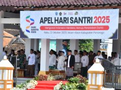 Apel Hari Santri Nasional di Ponorogo: Teguhkan Komitmen Santri Jaga Keutuhan Bangsa