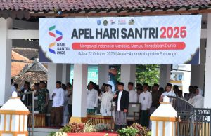 Apel Hari Santri Nasional di Ponorogo: Teguhkan Komitmen Santri Jaga Keutuhan Bangsa