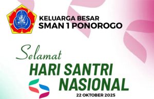 Keluarga Besar Smaza Ponorogo Mengucapkan Selamat Hari Santri Nasional
