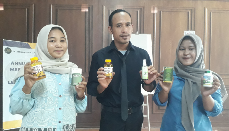 Founder PT Jhon Madear Jaya Abdul Jhon Tarigan Optimistis Dongkrak Penjualan Produk Herbal.