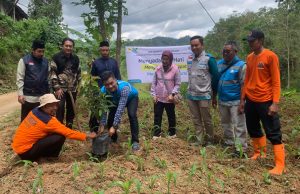 Tanam Pohon, Tebar Kepedulian: PLN UP3 Ponorogo Dukung Warga Tugurejo Hadapi Risiko Bencana Jelang Hari Pahlawan