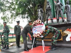 Ziarah di TMP Peringatan Hari Pahlawan, Dandim Ponorogo: Pahlawanku Teladanku, Terus Bergerak, Melanjutkan Perjuangan