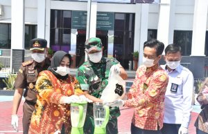 Pemusnahan Barang Bukti di Kejari Ponorogo