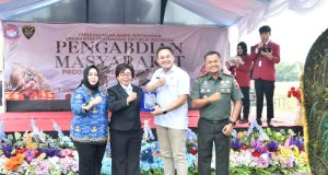 Mahasiswa Unhan RI Berkunjung ke Ponorogo, Dandim Berikan Sosialisasi Perkembangan MBG