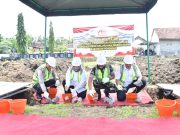 Plt Bupati Ponorogo Tandai Dimulainya Pembangunan Gedung KDKMP Ke-100