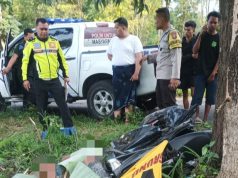 Tabrak Pohon, Dua Pemotor Tewas di TKP Jalan Ponorogo – Pulung