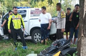 Tabrak Pohon, Dua Pemotor Tewas di TKP Jalan Ponorogo – Pulung