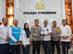 Perkuat Sinergi Antar Stakeholder, PLN UP3 Ponorogo Lakukan Audiensi ke Polres Ponorogo