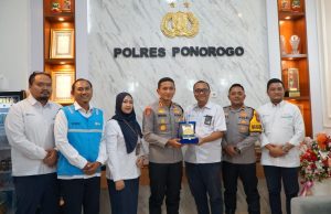Perkuat Sinergi Antar Stakeholder, PLN UP3 Ponorogo Lakukan Audiensi ke Polres Ponorogo