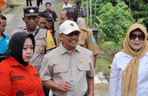 Miseri Upayakan Anggaran BTT Provinsi Bangun Jembatan Wagir Lor Ponorogo