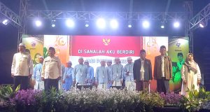 Pengajian Akbar & Spapo Bersholawat Puncak HUT Ke-47 SMPN 4 Ponorogo Bersama Gus M.Salsaladin dan Gus Farhan Liulil Albab