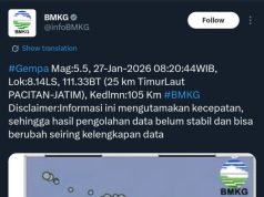 Gempa Pacitan Getarannya Hingga Ponorogo: Siswa SMKN 1 Sawoo Berhamburan, Warga Sampung Lari Tinggalkan Kompor Menyala