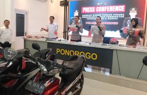 Residivis Curanmor Lintas Kabupaten Dibekuk Reskim Polres Ponorogo, Motor Hasil Curian Dijual via Medsos