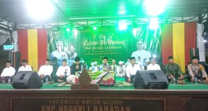 Eszaba Bersholawat Bersama Gus Ulil & Ustadz Laits: Puncak HUT Ke-42 SMPN 1 Babadan Cetak Generasi Berwawasan Global & Religius