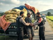 Maling Gondol L300 Berisi 3,5 Ton Gabah di Gegeran Sukorejo: Pelaku Diringkus di Magetan