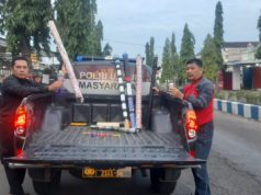 Puluhan “Dor-doran Bumbung” & Petasan Diamankan Polres Ponorogo & Polsek Siman