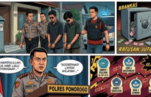 Komplotan Pembobol Sekolah di Ponorogo & Madiun Diringkus: Brankas Ratusan Juta Jadi Sasaran