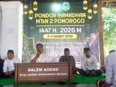 Teladani Jejak Pemimpin Bangsa, Ratusan Siswa MTsN 2 Ponorogo ‘Nyantri’ di Dalem Ageng Kiai Ageng Muhammad Besari