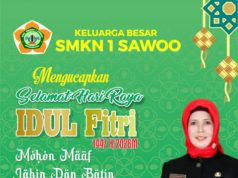 Keluarga Besar SMK Negeri 1 Sawoo Ponorogo Mengucapkan Selamat Hari Raya Idul Fitri 1 Syawwal 1447 Hijriyah