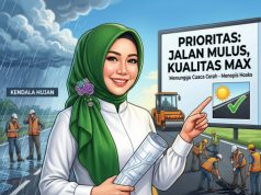 Plt Bupati Ponorogo Pastikan Perbaikan Jalan Segera Digelar, Menunggu Cuaca Cerah Demi Hasil Maksimal