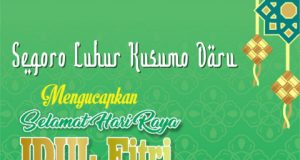 Segoro Luhur Kusumo Daru Mengucapkan Selamat Hari Raya Idul Fitri 1 Syawwal 1447 Hijriyah