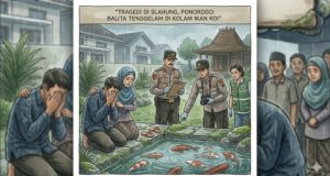 Naas, Balita di Slahung Ponorogo Meninggal Tercebur Kolam Ikan Hias