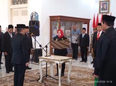 Agus Sugiarto Dilantik Jadi Sekda Definitif, Ini Pesan Plt Bupati Ponorogo