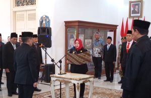 Agus Sugiarto Dilantik Jadi Sekda Definitif, Ini Pesan Plt Bupati Ponorogo