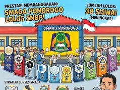 Indeks Sekolah Meningkat, 38 Siswa SMAN 3 Ponorogo Tembus PTN Favorit Jalur SNBP 2026