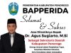Keluarga Besar Bapperida Kabupaten Ponorogo Mengucapkan Selamat & Sukses Atas Dilantiknya Dr. Agus Sugiarto, M.Si Sebagai Sekretaris Daerah Kabupaten Ponorogo