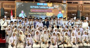 Mencetak Generasi Qur’ani, 89 Santri SDIT Darul Falah Sukorejo Sukses Uji Publik Tahfidz di Pendopo Ponorogo