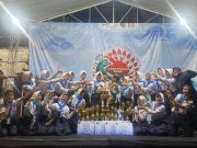 Sabet Juara Umum Aksi Praja se-Jatim, PMR SMPN 5 Ponorogo Boyong Piala Bergilir Ketua PMI Jatim