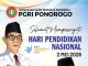 Keluarga Besar PGRI Kabupaten Ponorogo Mengucapkan Selamat Hari Pendidikan Nasional 2 Mei 2026