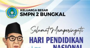 Keluarga Besar SMPN 2 Bungkal Mengucapkan Selamat Hari Pendidikan Nasional 2 Mei 2026