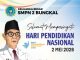 Keluarga Besar SMPN 2 Bungkal Mengucapkan Selamat Hari Pendidikan Nasional 2 Mei 2026
