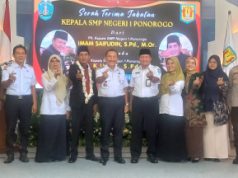 Imam Saifudin, S.Pd, M.Or Wariskan Segudang Prestasi di SMPN 1 Ponorogo: Kadindik Minta Kuat S.Pd Lanjutkan Prestasi & Lahirkan Karya Hebat