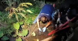 Tega Sekali Ortunya! Jasad Bayi Membusuk dalam Plastik di Selokan Trisono Ponorogo