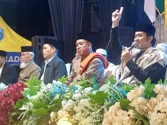 Istimewa, Ribuan Jamaah Padati Pengajian Akbar & Gema Sholawat Haflah Akhirussanah MTsN 6 Ponorogo Bersama KH Lukman Syafi’i & Gus Ulil