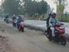 DPUPKP Ponorogo Cor Ruas Pertigaan Sewelut Ke Timur, Kendaraan Melintas Lewat Pinggir Buka Tutup