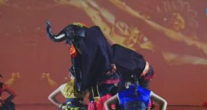 Sandyakala Liman: Suguhan Tari Siswi SMPN 5 Ponorogo Spektakuler di Opening Grebeg Suro 2026