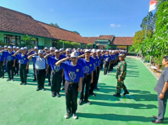 Gembleng Karakter & Jiwa Korsa Siswa Baru, SMK Bakti Ponorogo Tambah Durasi Latihan PBB Bersama TNI