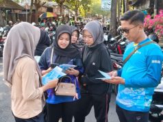 Sambut Dirgahayu Indonesia, PLN UP3 Ponorogo Dekatkan Layanan Melalui Promo Tambah Daya 50 Persen di Car Free Day